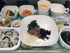 大韓航空　ビビンバ
