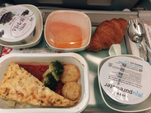 大韓航空　オムレツ