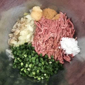 肉まんの具材の材料