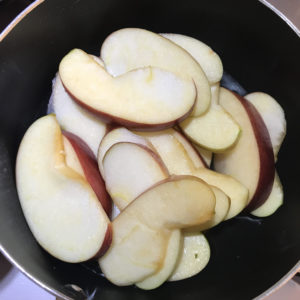 りんごタルトの煮りんご