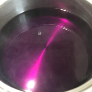紫キャベツの色素で染める