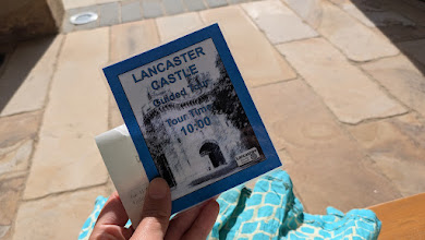 Lancaster Castlでチケット購入時にもら番号札