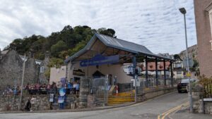Llandudnoのgreat orme tram乗り場